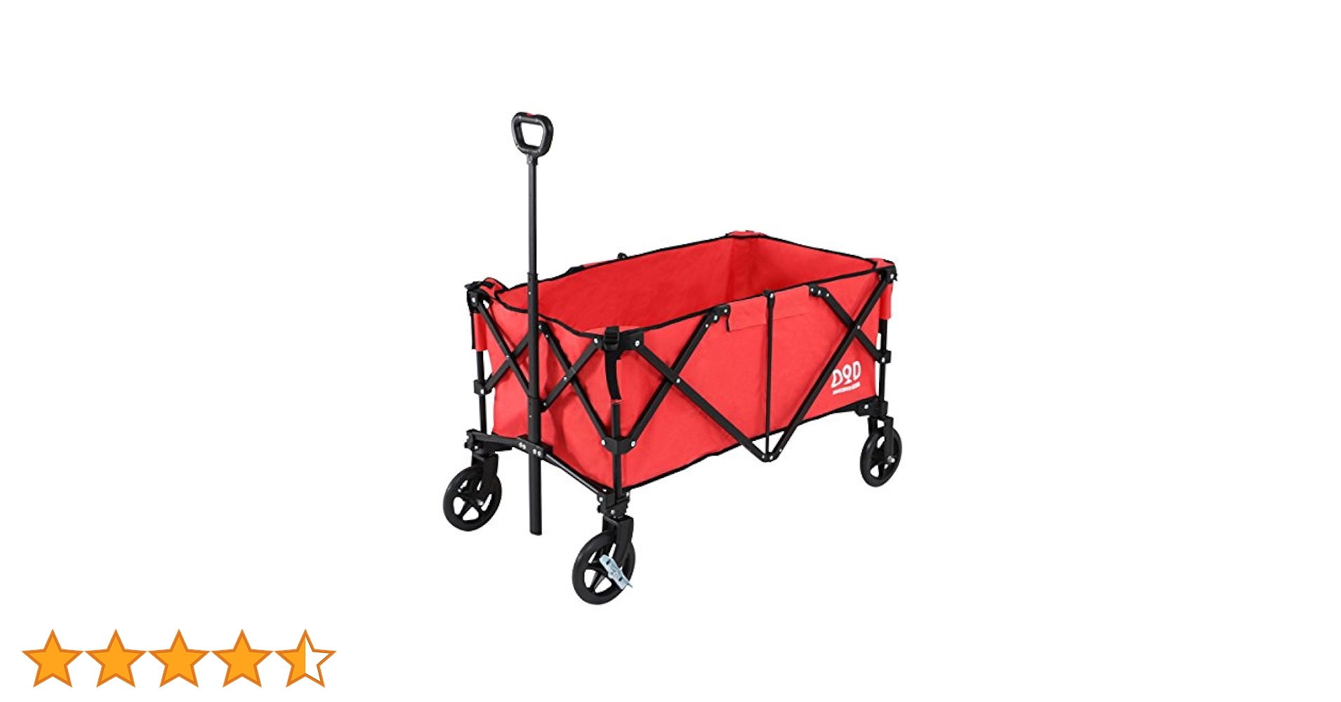 DOD キャリーカート 黒・緑 Amazon | DOD(ディーオーディー) アルミキャリーワゴン 【女性